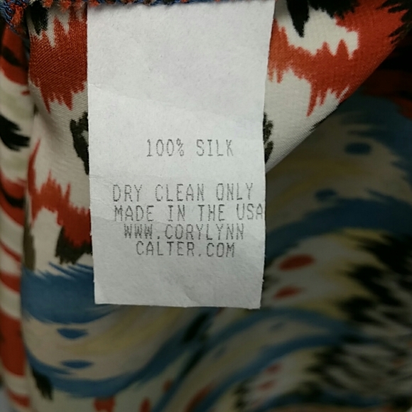 Cory Lynn Calter Boho vibes silk festivals dress - Picture 6 of 10